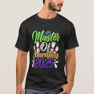 T-shirt MAÎTRE DE L'ÉDUCATION 2025 Enseignants de master