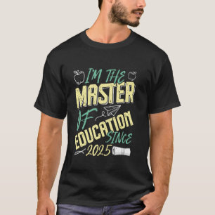 T-shirt MAÎTRE DE L'ÉDUCATION 2025 Enseignants de master