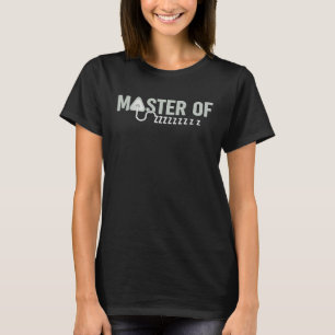 T-shirt Maître de Zzzzz  Anesthésiologiste  Anesthésie