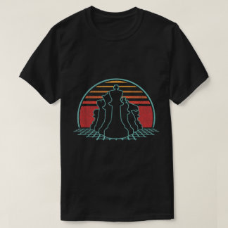 T-shirt Maître d'échecs rétro design vintage