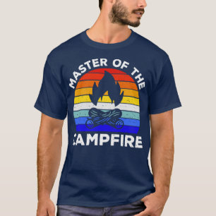 T-shirt Maître Des Sorties De Camping Campfire IV