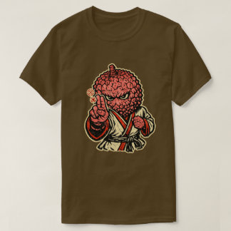 T-shirt Maître du point de pression de Lychee — Combat rét
