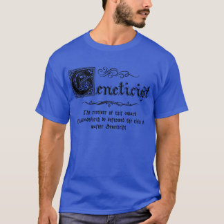 T-shirt Maître-Génétique médiéval