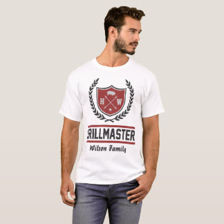 T-shirt maître grill personnalisé