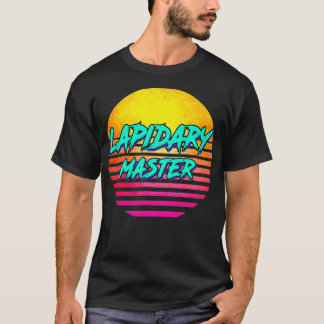 T-shirt Maître lapidaire rétro des années 1980