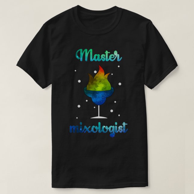 T-shirt Maitre Mixologue 2 (Design devant)