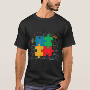 T-shirt Maître Solveur Jigsaw Puzzles Math