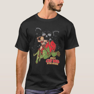 T-shirt Maîtres De L'Univers Meilleur Papa De Chat Dans L'