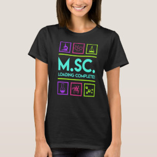 T-shirt Maîtrise de chargement complet Maîtrise en science
