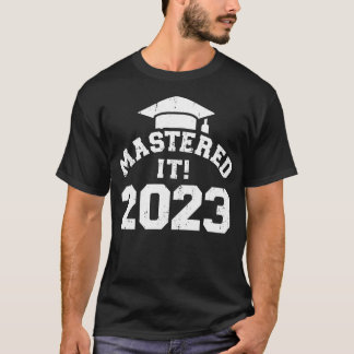 T-shirt Maîtrise en 2023 pour la maîtrise