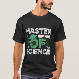 T-shirt Maîtrise MASTER DE SCIENCE Drôle de master de