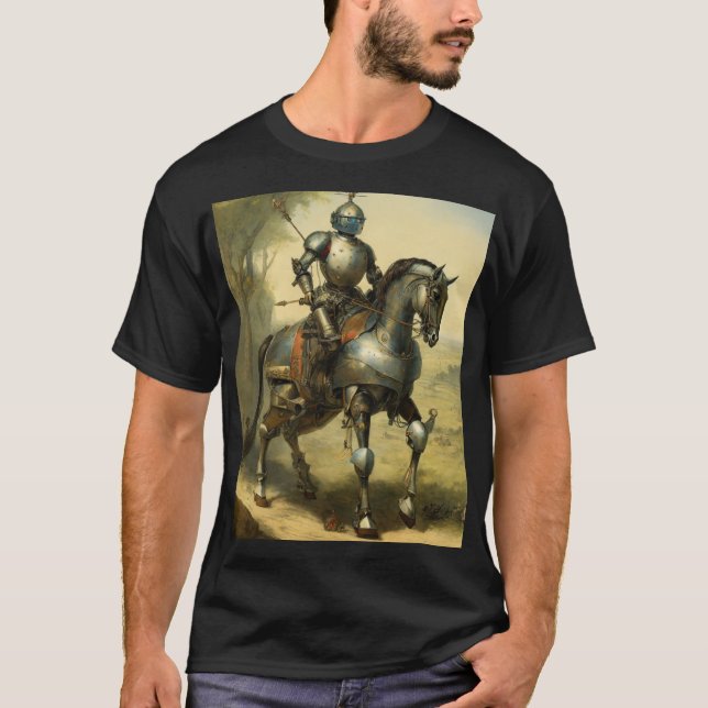 T-shirt Majesté blindée : Le noble tour du chevalier (Devant)