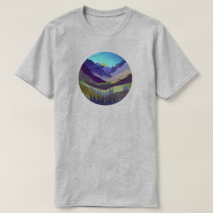 T-shirt Majesté des montagnes violettes