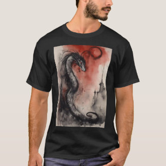 T-shirt "Majesté serpentine : Libérez le dragon"