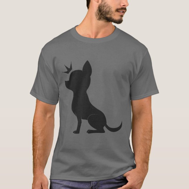 T-shirt Majestic Chihuahua (Devant)