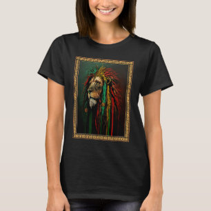 T-shirt Majestic Lion couleurs africaines