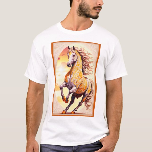 T-shirt Majestic Stallion, (Devant)