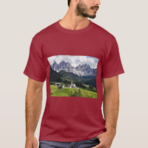 T-shirt Majestueux Montagne Dolomites