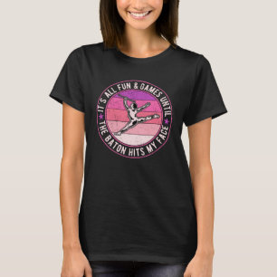 T-shirt Majorette de Twirling de Bâton 2