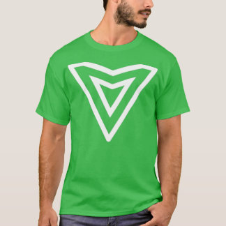 T-shirt Majuscule V monogramme