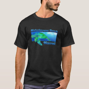 T-shirt Makalawena Beach Hawaii nage Honu