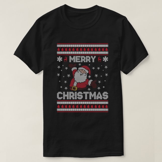 T-shirt Make Christmas great again  (Design devant)