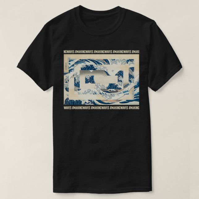 T-shirt MakingWaves Great Wave Graphic 2 (Design devant)
