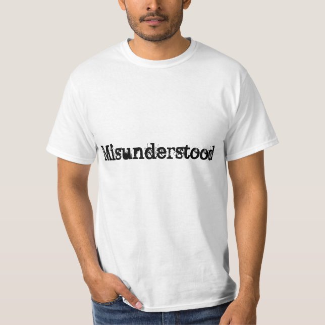 T-shirt mal compris (Devant)