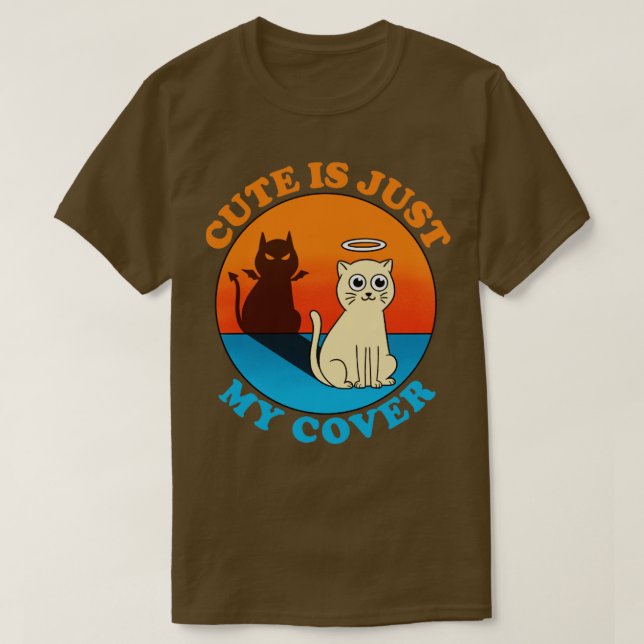 T-shirt Mal de chat (Design devant)