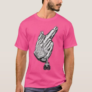 T-shirt Mal Mains Léviathan Occulte Satanic Cross Alchimie