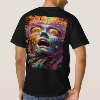 T-SHIRT MAL SANGLANT DU MONDE SOMBRE, IMPRIMER À L'ARRIÈRE