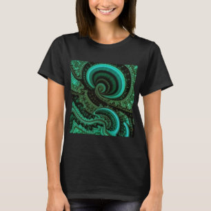 T-shirt Malachite fractale1