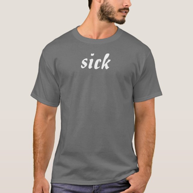 T-shirt malade (Devant)