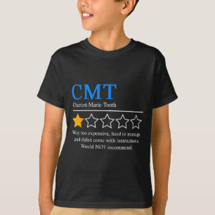 T-shirt Maladie de Charcot Marie Tooth Sensibilisation Cmt