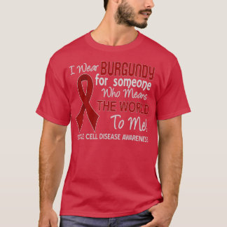 T-shirt Maladie De La Faucille Pour Quelqu'Un Qui Signifie