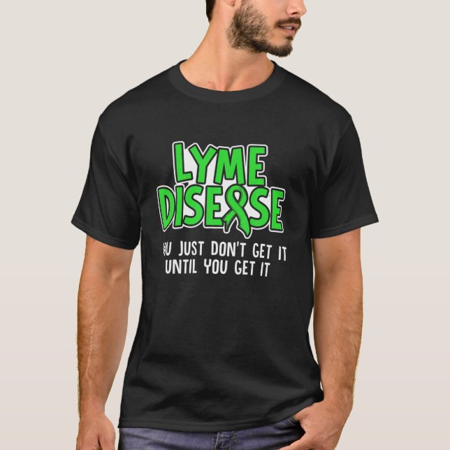 T-shirt Maladie de Lyme Survivor Infecter Connaissance du  (Devant)