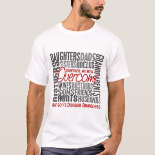 T-shirt :maladie de Parkinson carré de famille