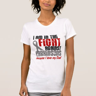 T-shirt :maladie de Parkinson DANS le COMBAT POUR MON PAPA