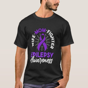 T-shirt Maladie de sensibilisation à l'épilepsie Fun Epile
