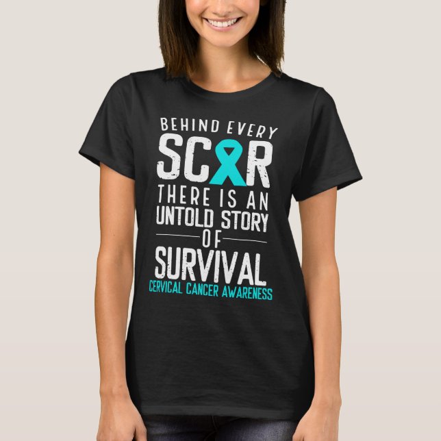 T-shirt Maladie de sensibilisation au cancer du col utérin (Devant)