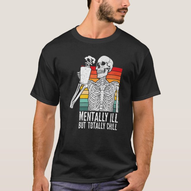 T-shirt Maladie mentale, mais totalement froid Costume Hal (Devant)