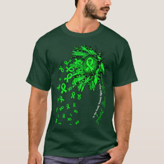 T-shirt Maladie mentale Sensibilisation tournesol personne
