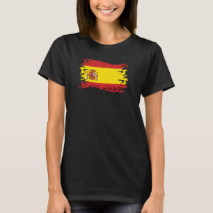 T-shirt Malaga Andalousie Espagne Drapeau España Hispania 