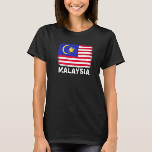 T-shirt Malaisie Drapeau soutien peuple malaisien Femmes H