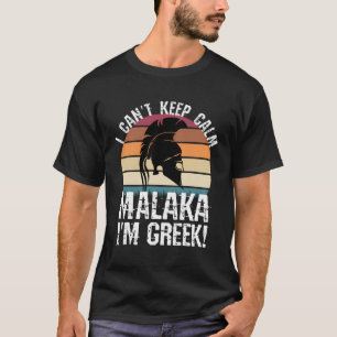 T-shirt Malaka Je Suis Grec - Fier Grec Spartiates