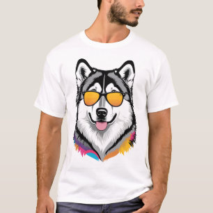 T-shirt Malamute d'Alaska