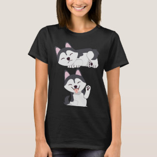 T-shirt Malamute Husky Jeu