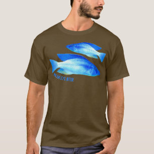 T-shirt Malawi Eye Biter Cichlid Compressiceps Aquarium Fi