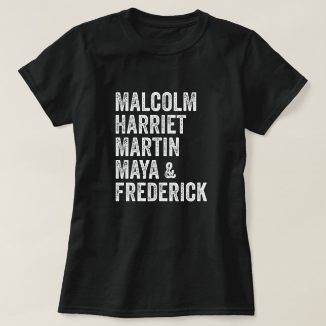 T-shirt Malcolm Harriet Martin Maya & Frederick (Design devant)