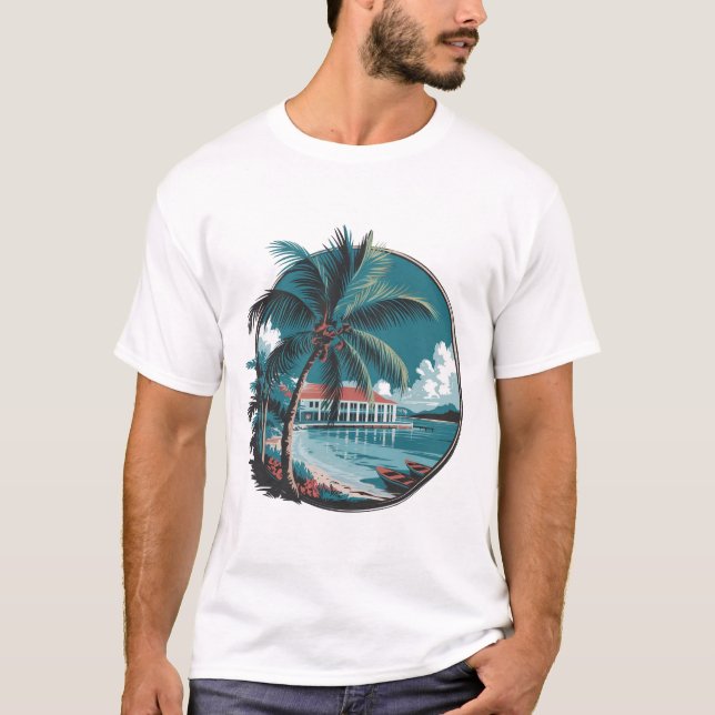 T-shirt Maldives (Devant)